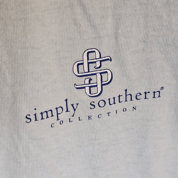 Simply Southern Light Blue Logo T-Shirt - Picture 2 of 5